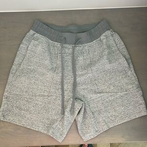 Lululemon At Ease Gray Shorts